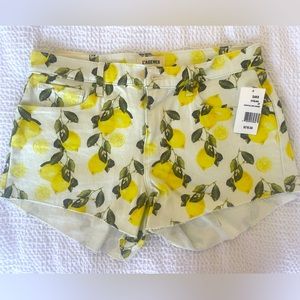 L’AGENCE Audrey Lemon Shorts Mid-Rise Size 27 NWT